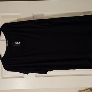 Black oversized  t shirt